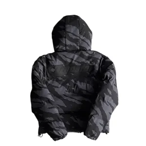 Trapstar Black Tiger Camo Jacket