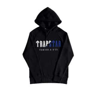 Trapstar Decoded Chenille Ice Blue Hoodie