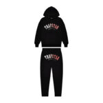 Trapstar Irongate Arch It’s A Secret Hooded Gel Black Tracksuit