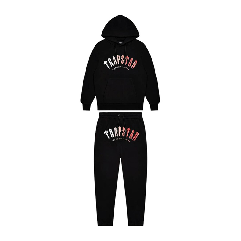Trapstar Irongate Arch It’s A Secret Hooded Gel Black Tracksuit Trapstar Irongate Arch It’s A Secret Hooded Gel Black Tracksuit