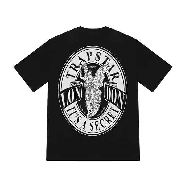 Trapstar Its A Secret Black T Shirt Trapstar Its A Secret Black T Shirt