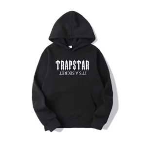 Trapstar Its Secret Black Hoodie
