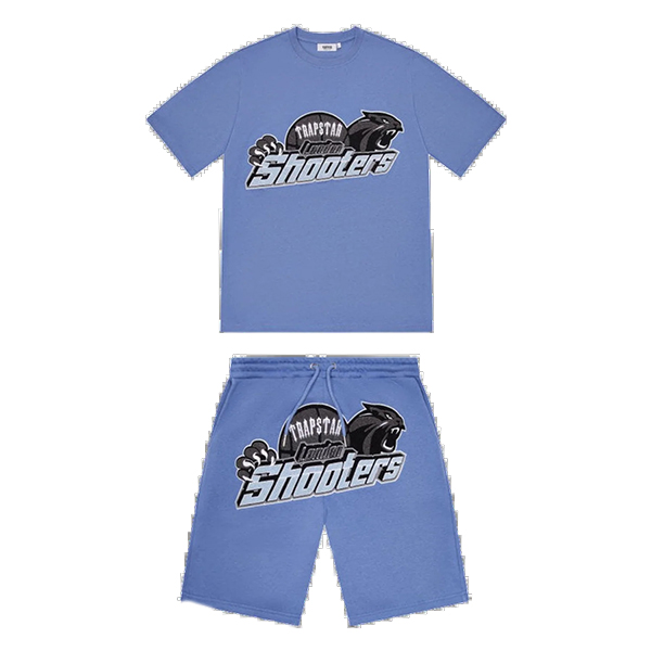 Trapstar Shooters Shorts Set Blue Trapstar Shooters Shorts Set Blue