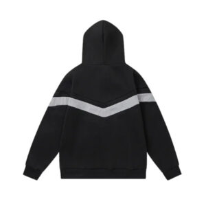 Trapstar V Stripe Hoodie Black