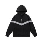 Trapstar V Stripe Hoodie Black
