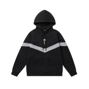 Trapstar V Stripe Hoodie Black