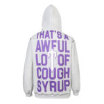 Trapstar x Cough Syrup Grey Hoodie